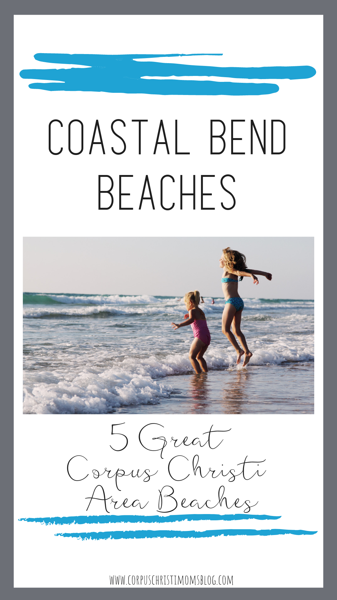 Coastal Bend Beaches pinterest cover image