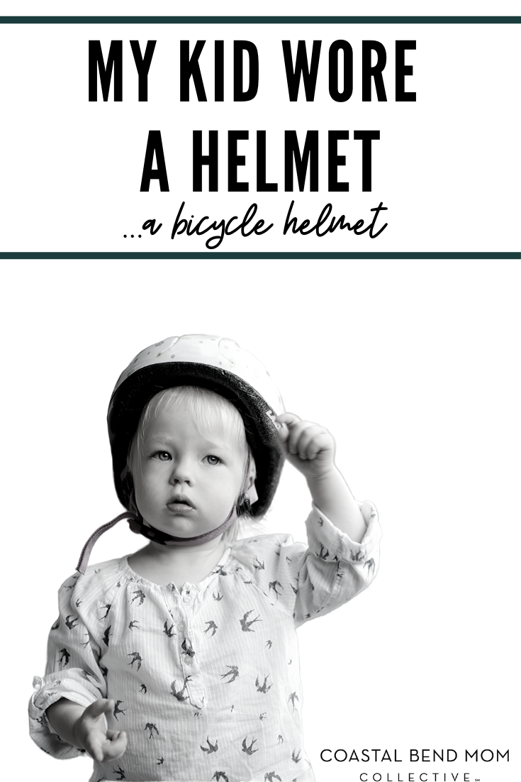 Pin_ My Kid wore a Helmet