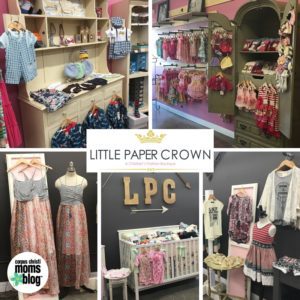 Little Paper Crown Children's Boutique- Lamar Park- Corpus Christi Moms Blog