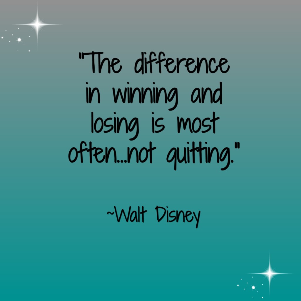 Winning is OK, But Sometimes I Want My Daughter to Lose- Disney Quote- Corpus Christi Moms Blog