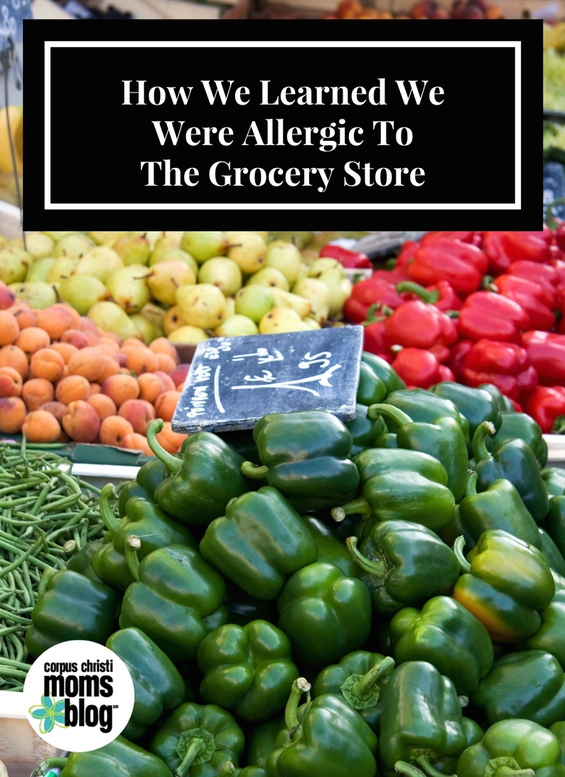Our Family is Allergic to the Grocery Store- Vegetables and Food Allergies- Corpus Christi Moms Blog