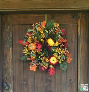 My Love Affair with Fall and All Things Pumpkin- Wreath- Corpus Christi Moms Blog