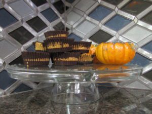 pumpkin almond butter cups
