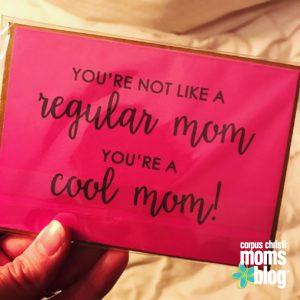 You're Not a Regular Mom- You're a Cool Mom! Freckles Creative Studio