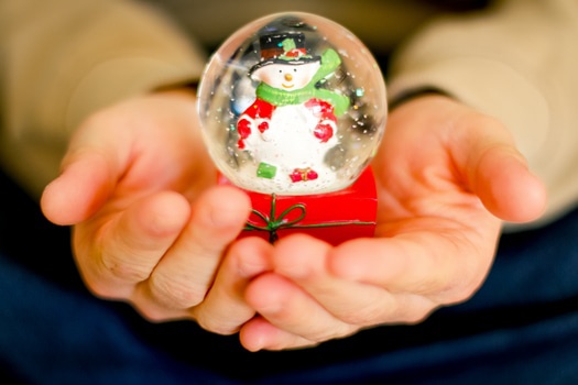 Fun and Easy Christmas Crafts for Kids- Snow Globe