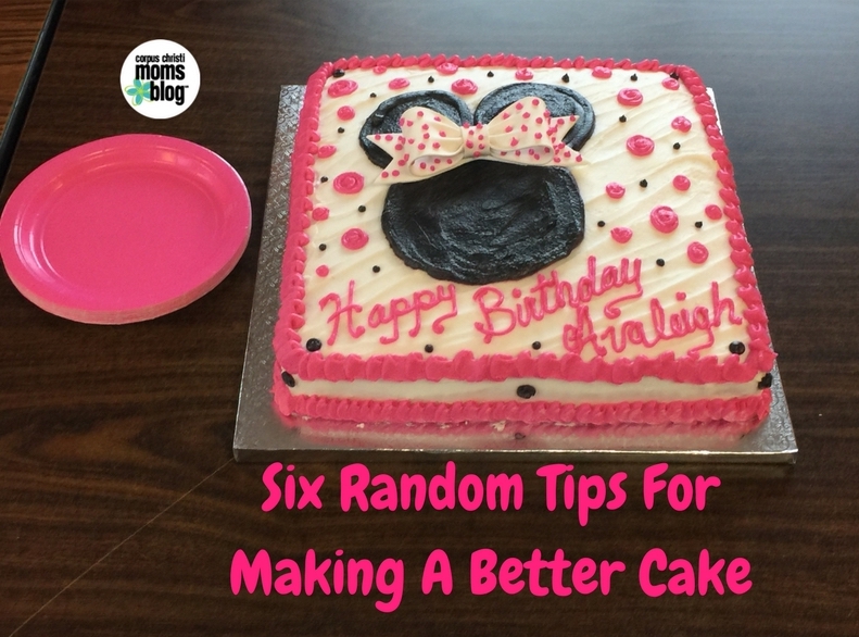 six random tips for making a better cake ccmb