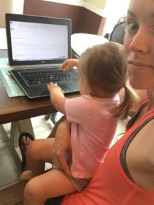 Working at home with a child - Corpus Christi Moms Blog