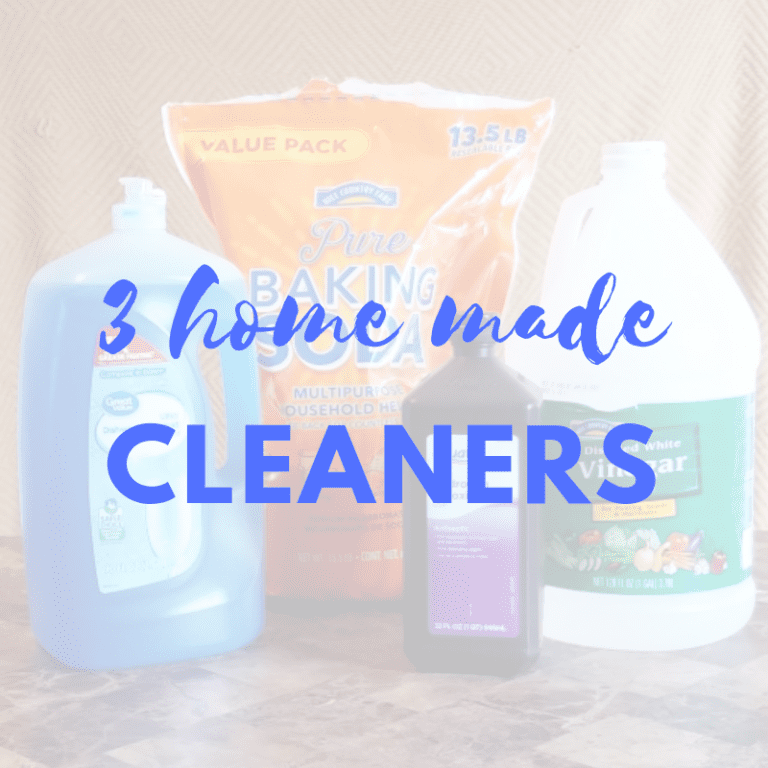 DIY Day: 3 Homemade Cleaning Products
