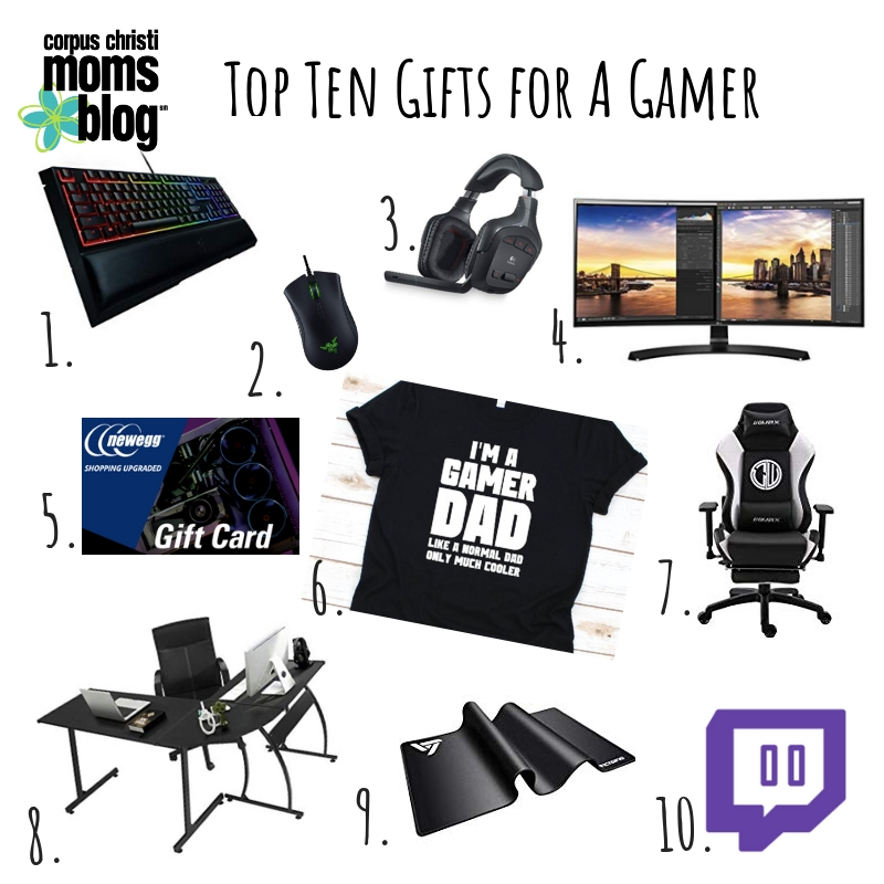 Top 10 Gifts for a Gamer