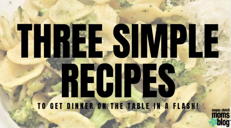 Dinner in a Flash: 3 Simple Recipes