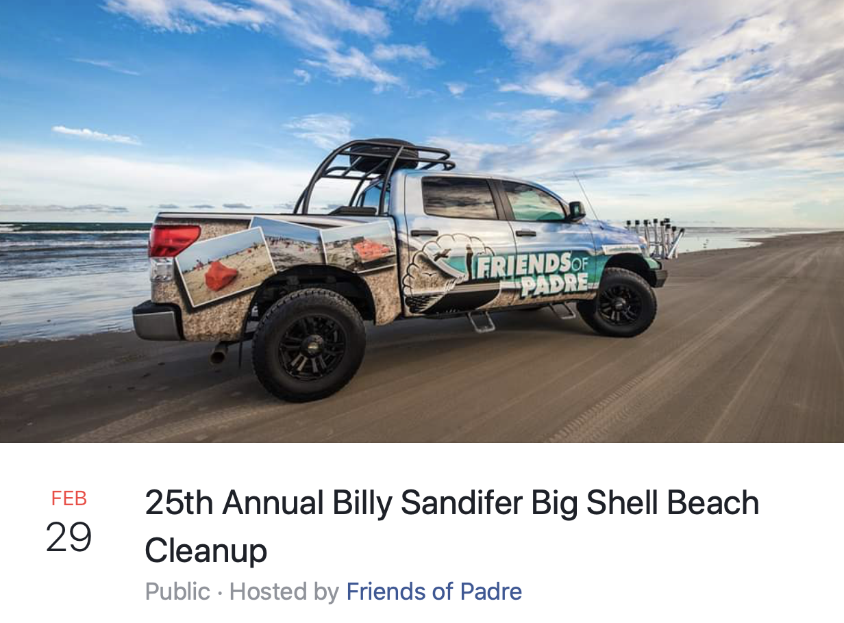 Big Shell Clean Up : Friends of Padre : Corpus Christi : Coastal Bend