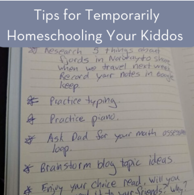 Tips for Homeschooling