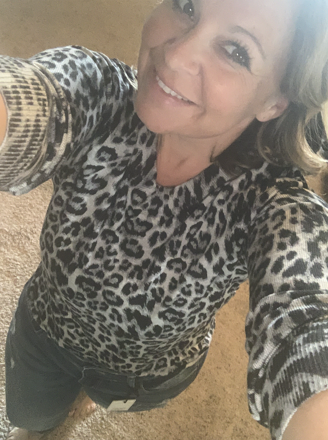 Ready for Fall in Judy Blue Jeans and Leopard Sweater from Stitch Fix