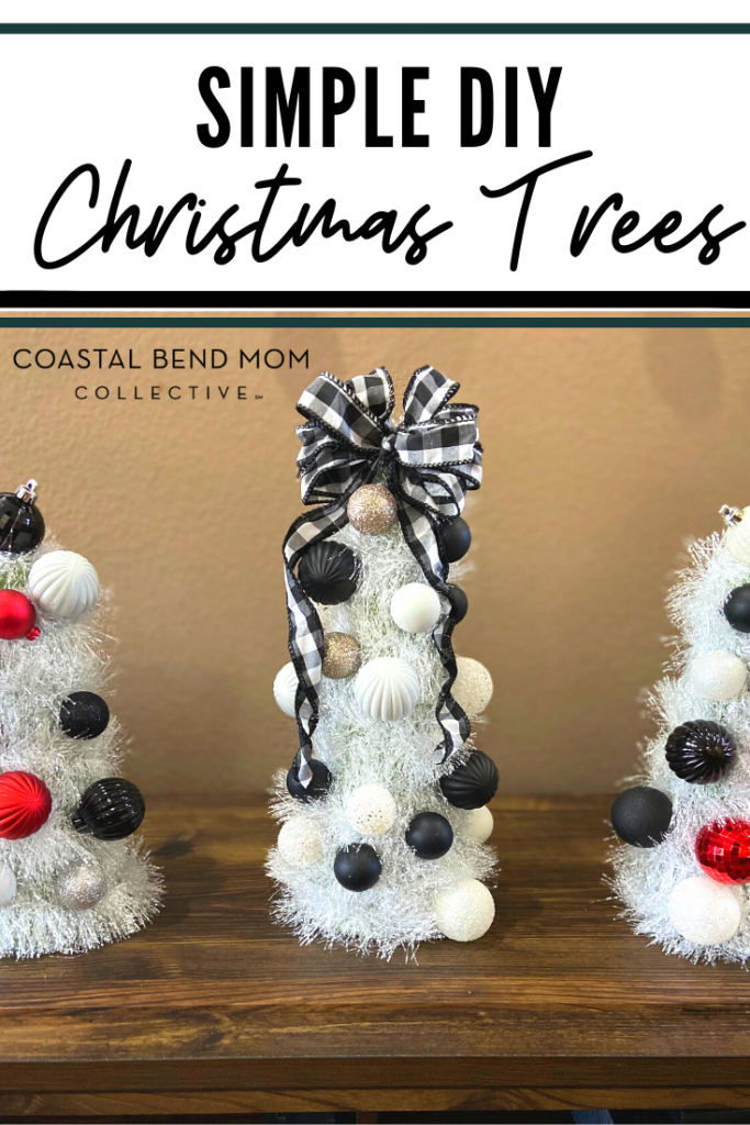 Simple DIY Christmas Trees - Coastal Bend Mom Collective