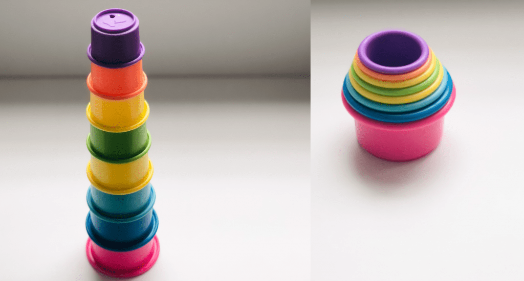 15 Ways to Use Stacking Cups - Coastal Bend Mom Collective