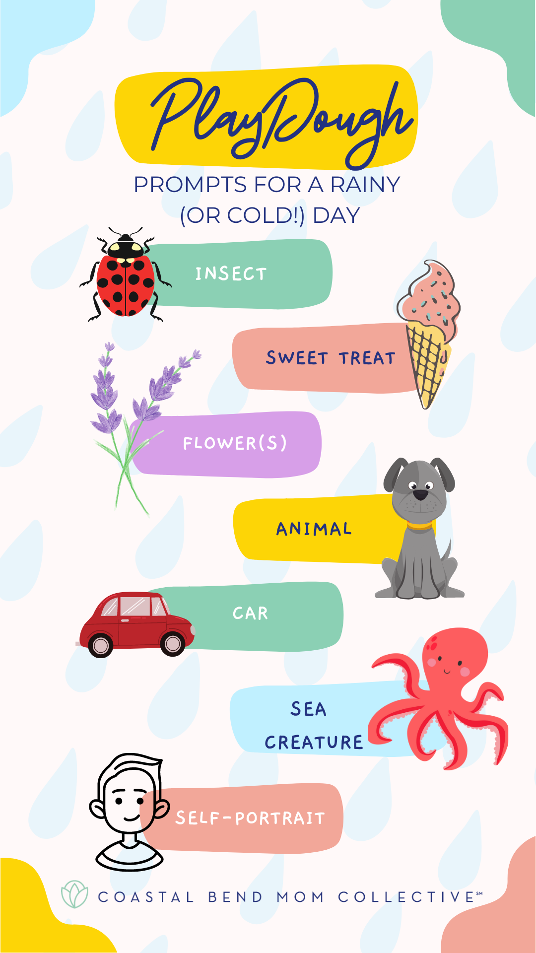 PlayDough Prompts for a Rainy or Cold Day