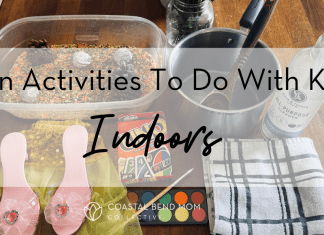 Fun Activities to do with kids indoors