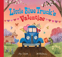 Little Blue Truck Valentine Valentine's Board Book
