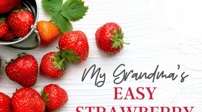 Grandma's Strawberry Cake Recipe
