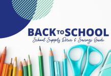 Back to School School Supply & Savings Guide