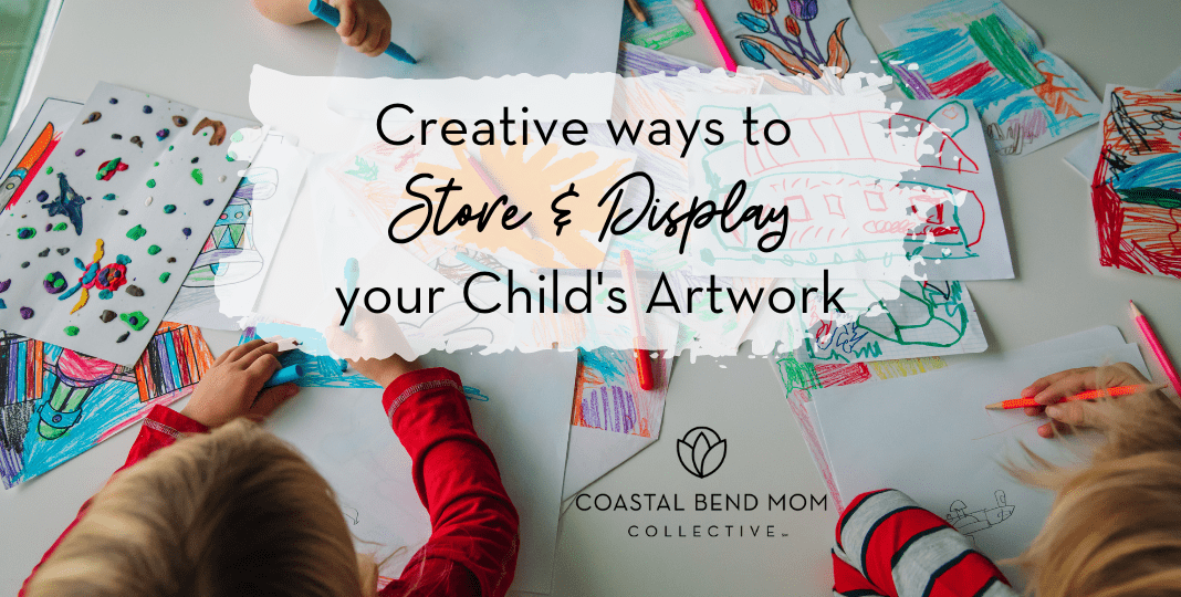 Creative Ways to Store and Display Kids Artwork - Organization