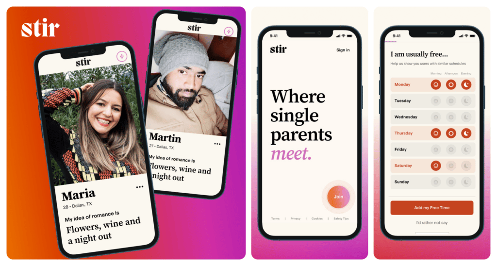 Stir dating app promo